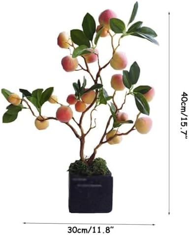 Artificial Peach Tree Home Decor