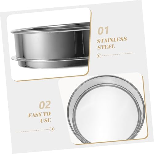 CONGARTENO 2 Pcs Stackable Herbal Extractor and Sifter