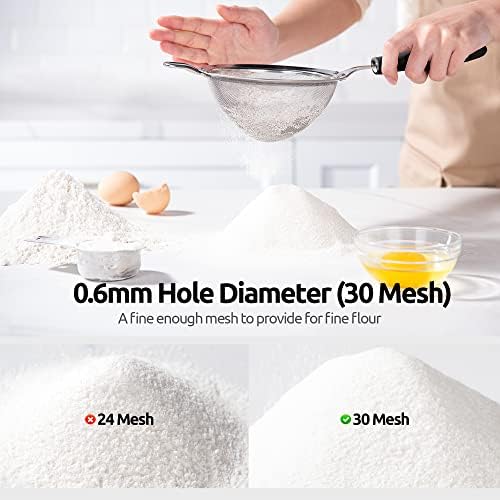 U-Taste 55 Inch Fine Mesh Sieve Kitchen Colander
