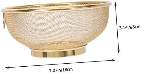 Essential Kitchen Strainer Durable Stainless Steel with Handle
