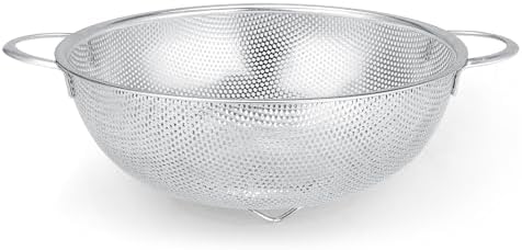 Gulex 3-Quart Stainless Steel Colander with Footed Base