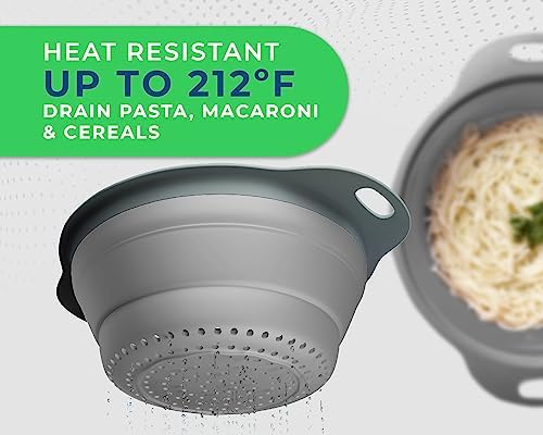 Collapsible Kitchen Strainer Set by Comfify