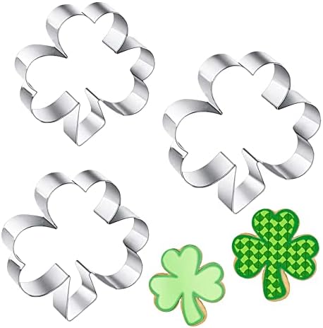 St Patricks Day Cookie Cutter Set Perfect Choice for Baking and Crafts