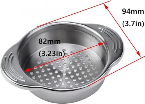 Antrader 45-Inch Stainless Steel Colander for Straining and Draining
