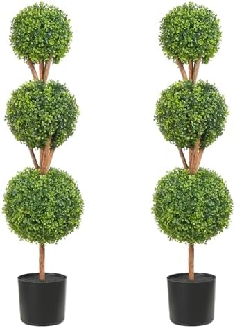Beautiful 48Outdoor Artificial Topiary with LED Lights