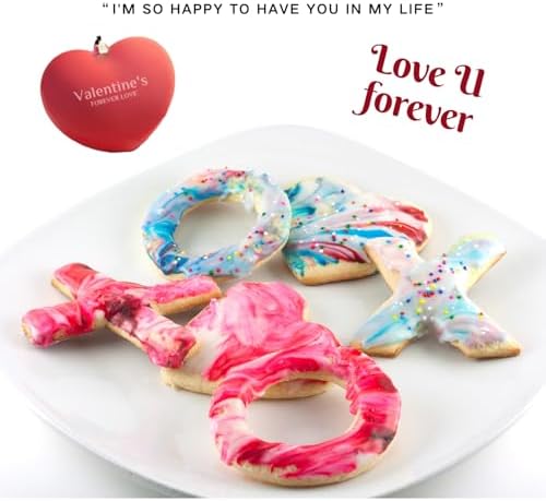 Valentines Heart Cookie Cutter Set - Dishwasher Safe
