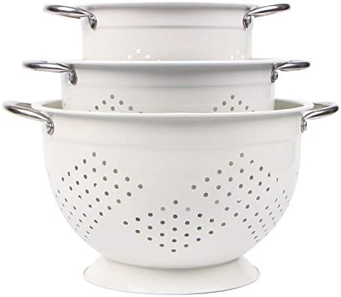Rorence 3-in-1 Colander Set - Durable Easy to Use
