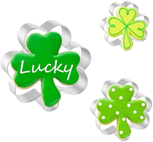 Shamrock Cookie Cutters Set