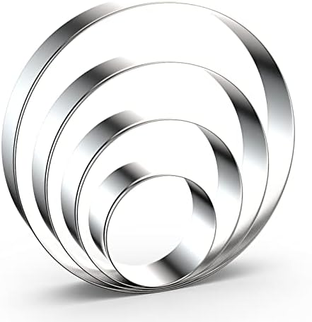 Bisque Cookie Cutters Set Unique Sizes Stainless Steel