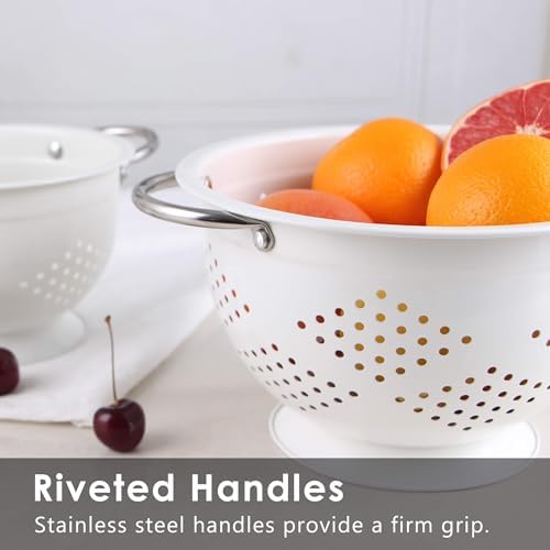Rorence 3-in-1 Colander Set - Durable Easy to Use