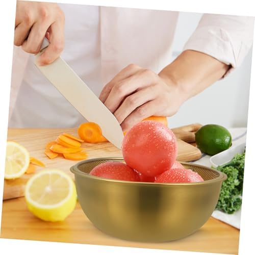 Stainless Steel Colander with Drain Basket