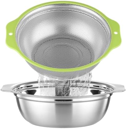 AH IABOAT 3QT Rice Strainer Set 2PCS