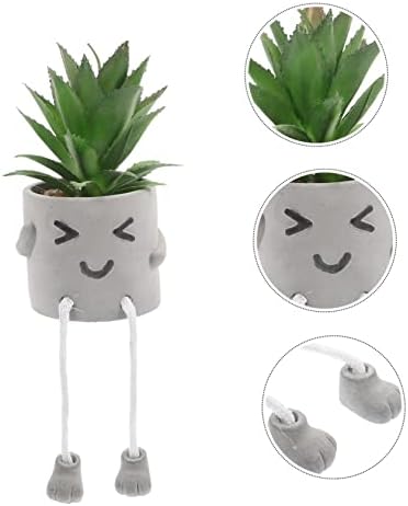 CUTE EXPRESSION FAKES Booth Bonsai Potted Plant Faux Greenery