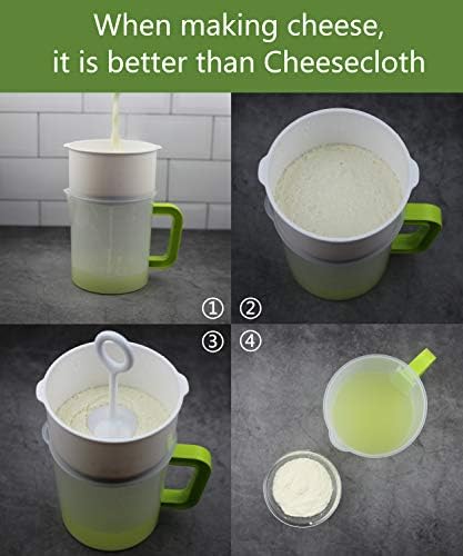 iAesthete All-in-One Food Strainer with Pitcher and Brush