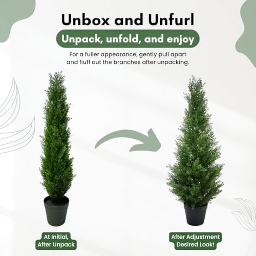 Beautiful Realistic 3-Foot Cedar Tree