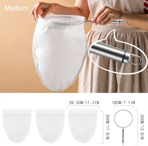 FATCAT Fine Mesh Cheese Cloth Small Mesh Tamper-ProofReusable Net