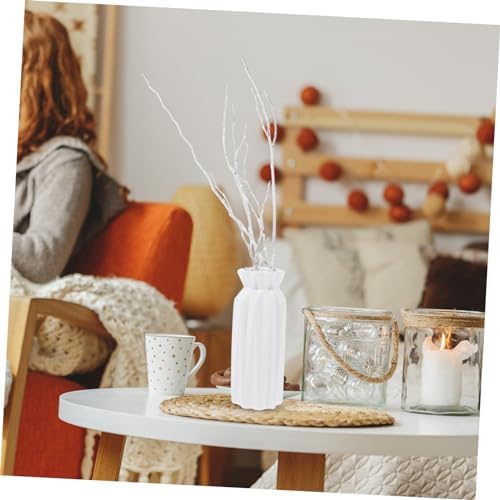 STOBAZA 10-Piece Natural White Branches for Vase Twigs and Craft Project