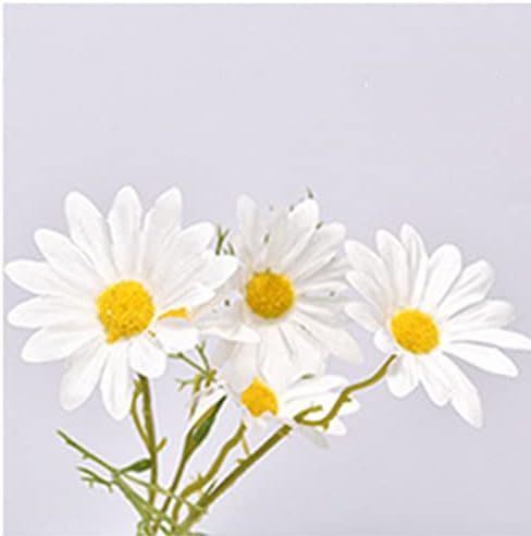 12-Bundle Fake Daisy Flowers for Weddings
