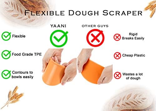 YAANI Sourdough Starter Kit with Banneton Baskets and Baking Tools