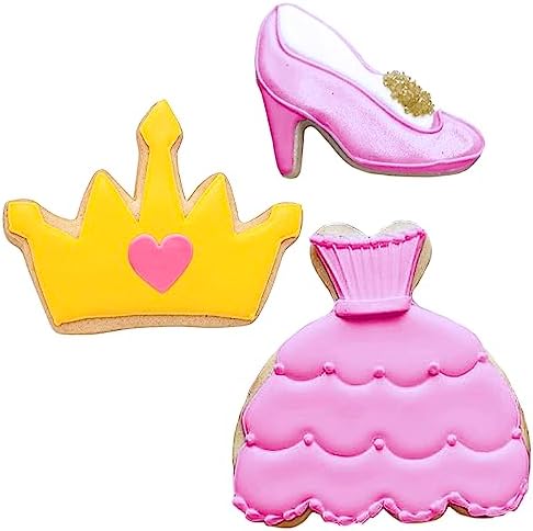 Create Magic Princess Cookie Cutters 3-Pc Set