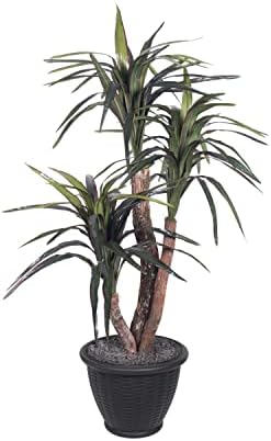 Vickerman 4 Marginata Bush Indoor Decor