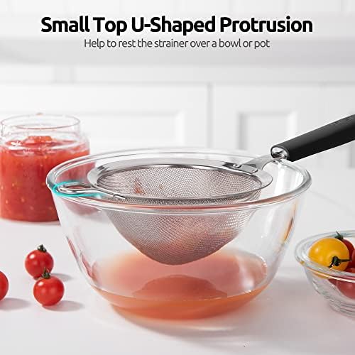 U-Taste 55 Inch Fine Mesh Sieve Kitchen Colander