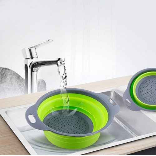 Cool Cook 2-Piece Silicone Colander