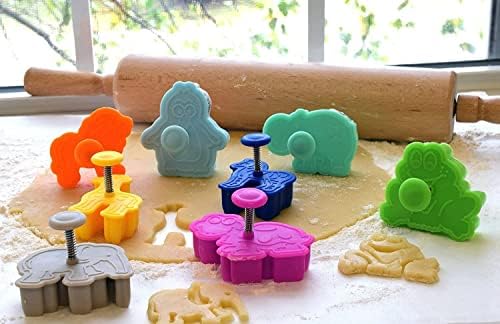 RM Animal Stamps for Cookies Cooking - 8 Unique Animal Designs