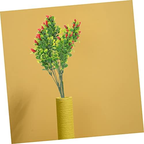 Artificial Tangerine Centerpieces for Home Use Lifelike Eucalyptus Photoshoot Props 36x14cm