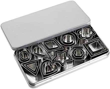 ZMJY 30-Piece Mini Cookie Cutter Set