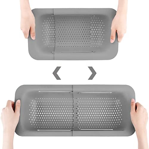 Collapsible Expandable Kitchen Colander 13 Set