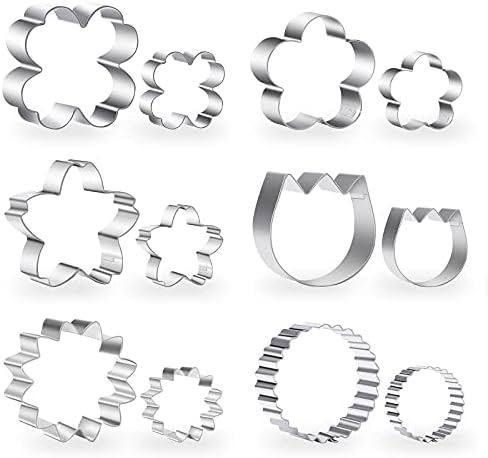 Floral Cookie Cutters Set
