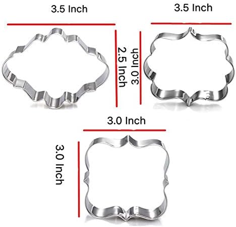 Wedding Cookie Cutter Set 7 Piece 3 Inches