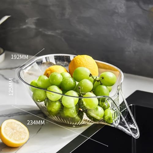 Double-Piece Multi-Functional Drain Basket
