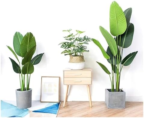 Add a touch of nature to your space with Rutavms fake palm tree