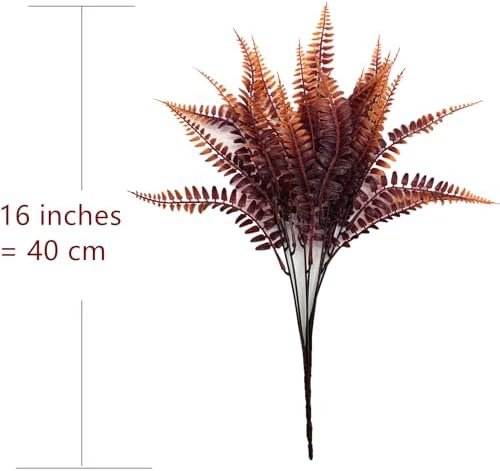 CATTREE Artificial Boston Fern Plants Bundle