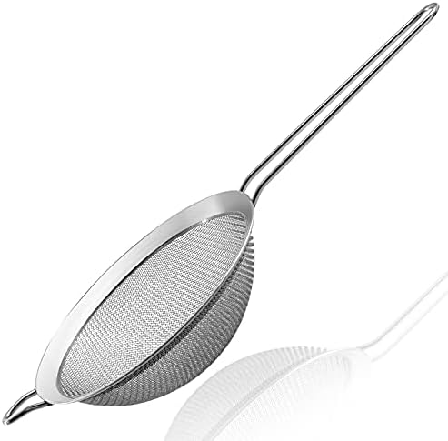 Anaeat Premium stainless steel colander with sturdy handle