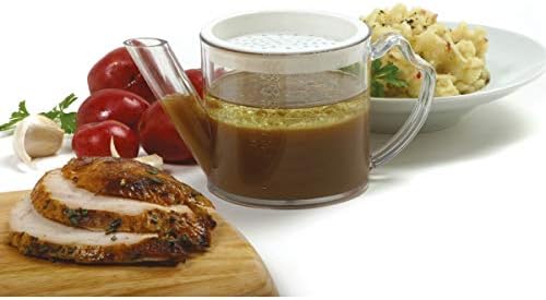 Perfect 2-Cup Separator Clear Dishwasher SafeNorpro 3023