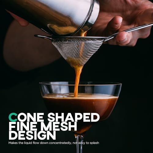 33 Fine Mesh Strainer for Coffee Tea Drinks