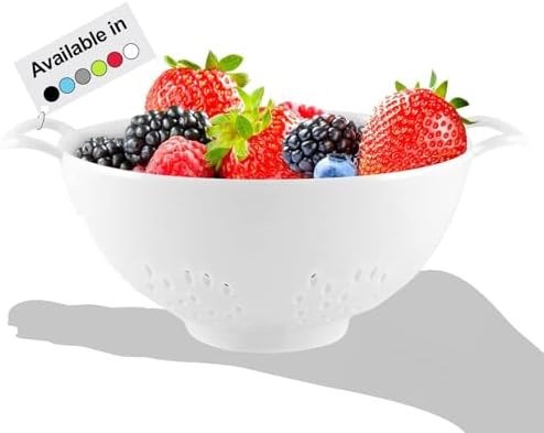 Meadow Lane 6-inch Small Colander BPA-Free Dishwasher Safe