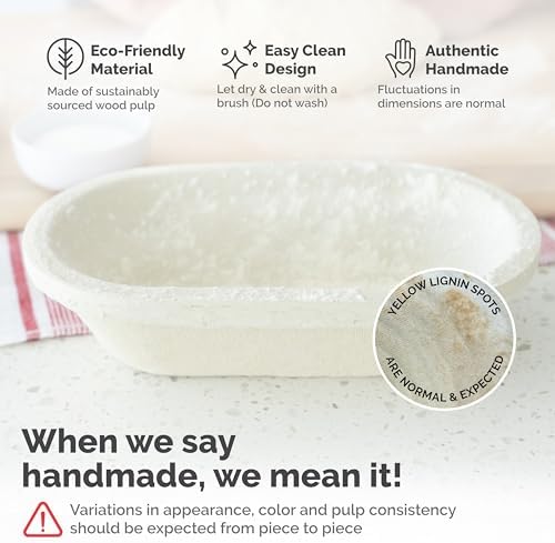 Perfect for Artisan Bread - Multifunctional Sourdough Proofing Basket