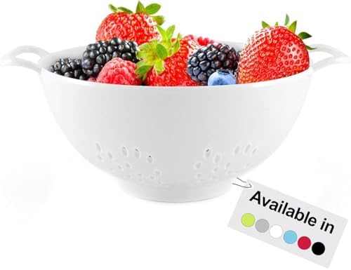 Meadow Lane 6-inch Small Colander BPA-Free Dishwasher Safe