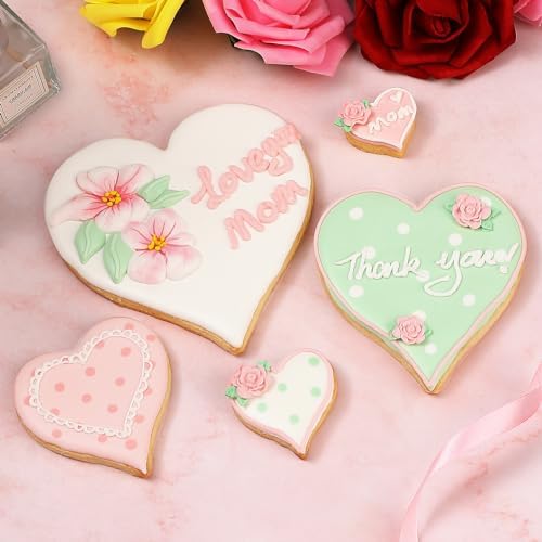 5-Piece Heart Cookie Cutter Set