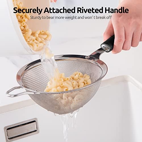 U-Taste 55 Inch Fine Mesh Sieve Kitchen Colander