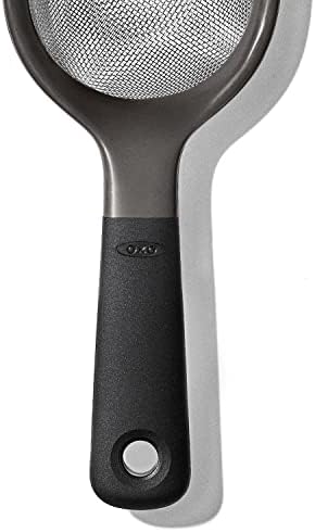 Oxo Good Grips 3-Piece Strainer Set Black