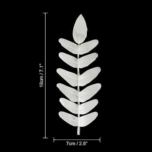 Faux Silk Greenery Leaves Realistic Fake