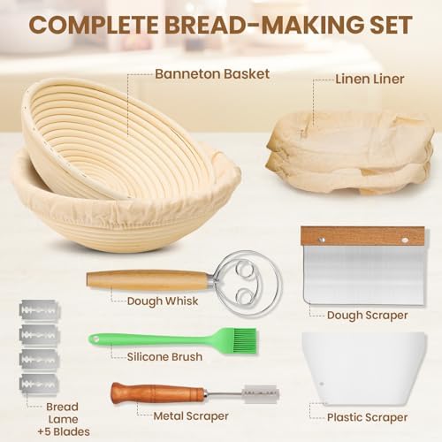 Banneton Proofing Basket Set of 2