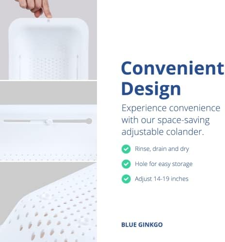 Adjustable Colander for Efficient Kitchen Tasks