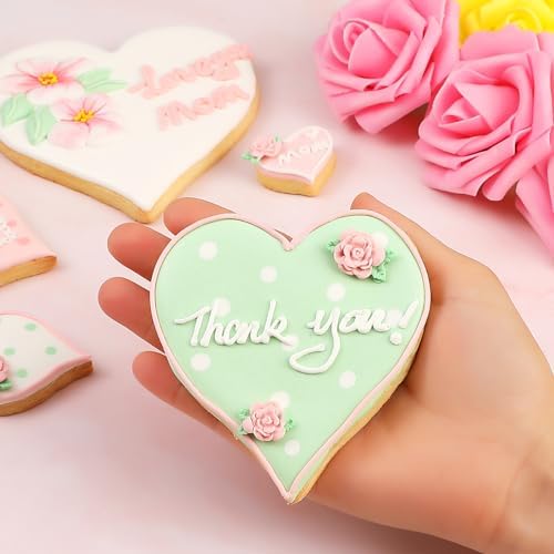 5-Piece Heart Cookie Cutter Set