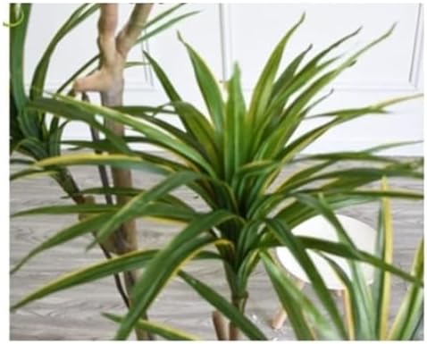 Artificial Yellow Line Tree Modern Fake Plant for Home Office